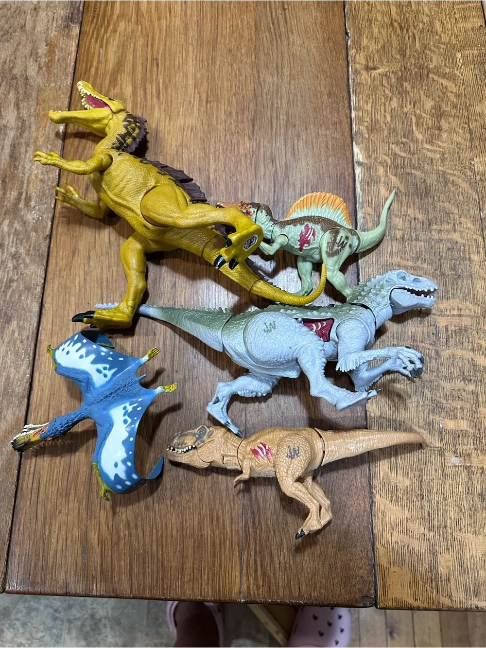 Jurassic World Dinasour lot of 5 Action Figure Playset